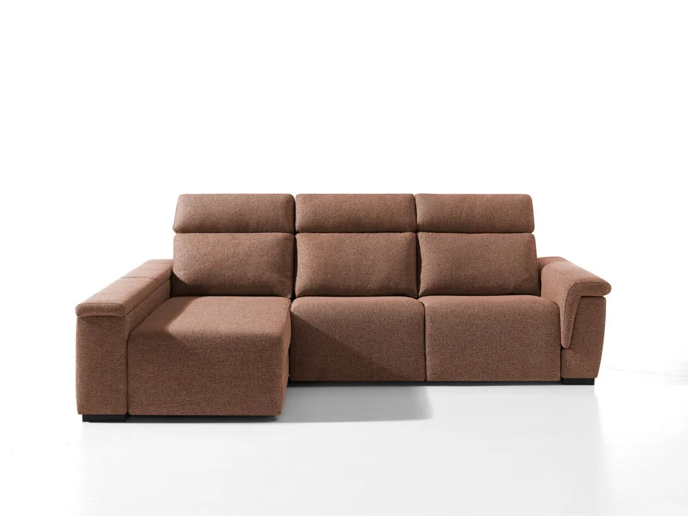 Chaise longue izquierda relax eléctrico ADRIA II color azul - Sofás sillones puffs