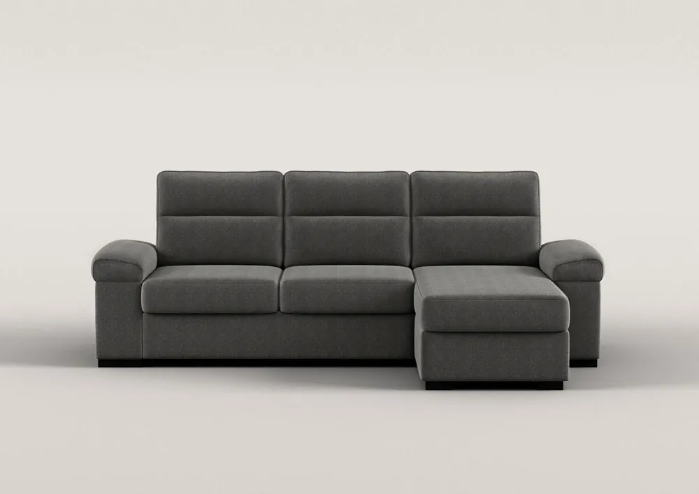Chaise longue reversible 4 plazas con cama ERIC color beige - Sofás sillones puffs