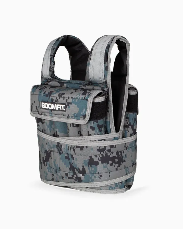 Chaleco de Lastre Táctico 10kg - BOOMFIT