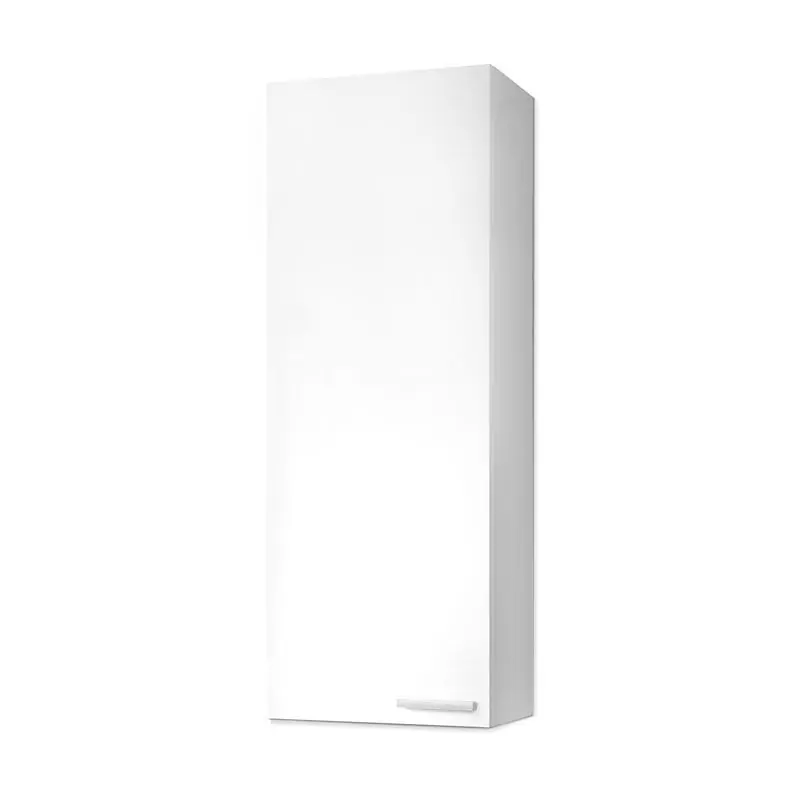Columna de baño Koncept 1 puerta Blanco Brillo 30 x 85 x 25 cm