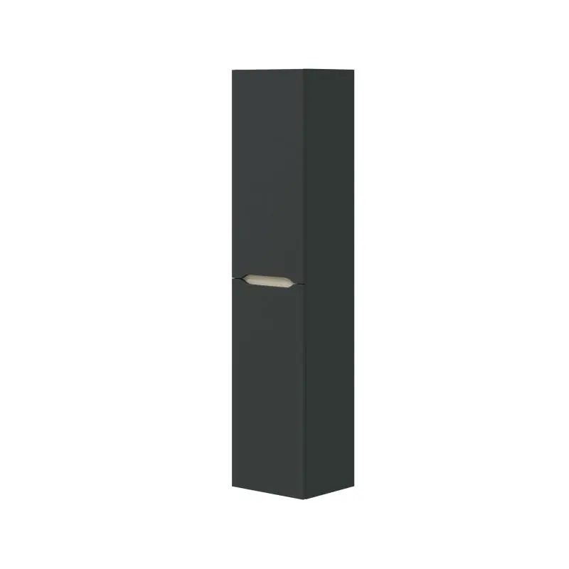 Columna de baño suspendida Lotto Antracita - Roble 31 x 135 x 26 cm