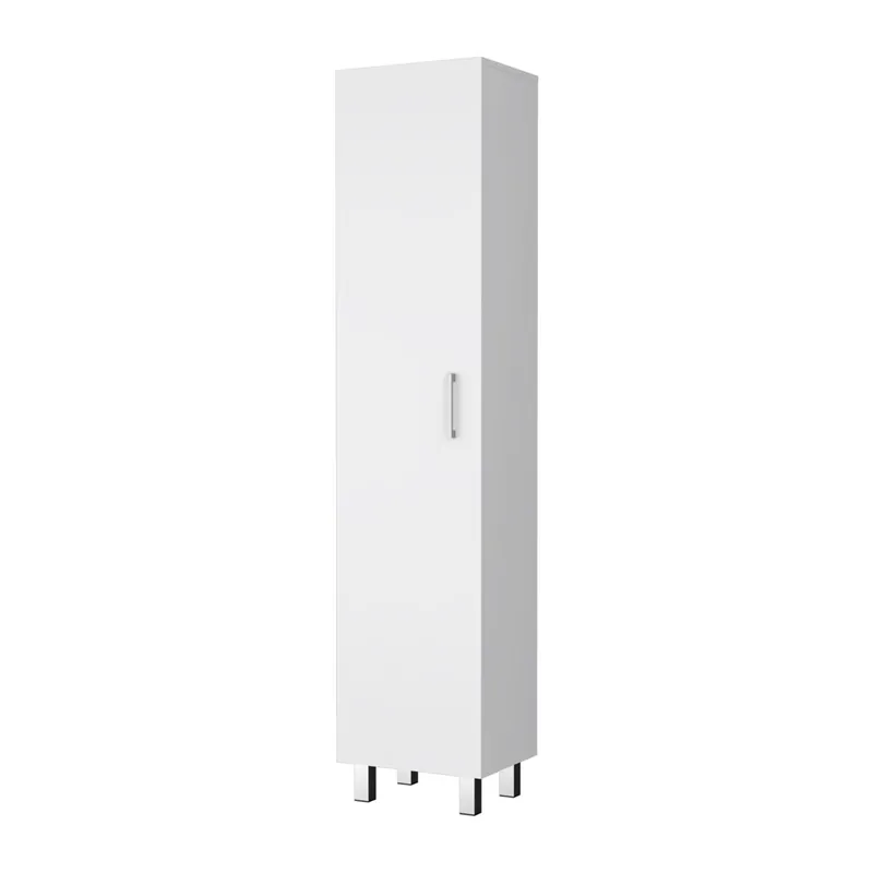 Columna de Baño Vintro con Cuatro Estantes y Puerta