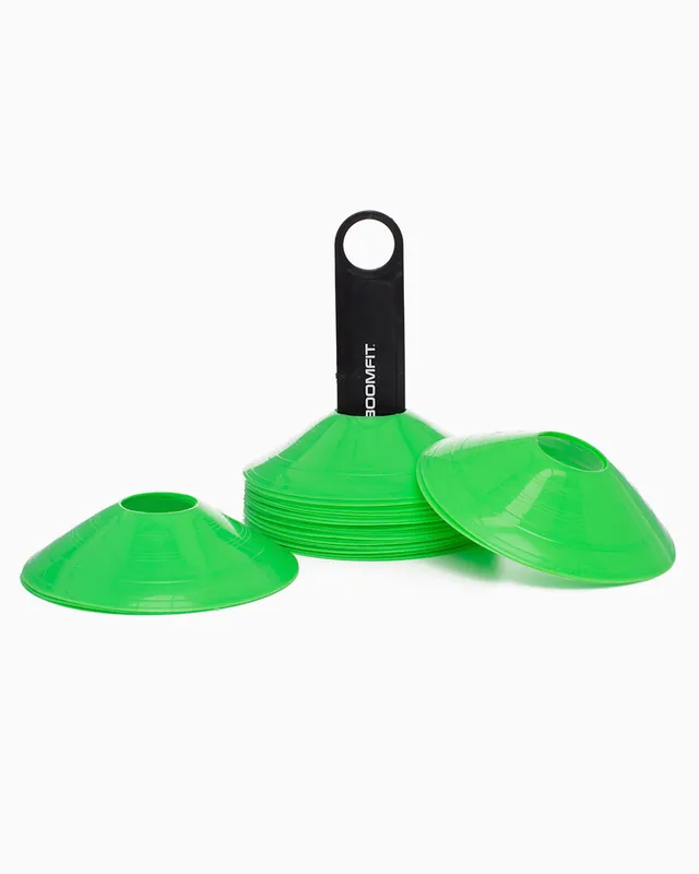 Conos Planos Verdes - BOOMFIT