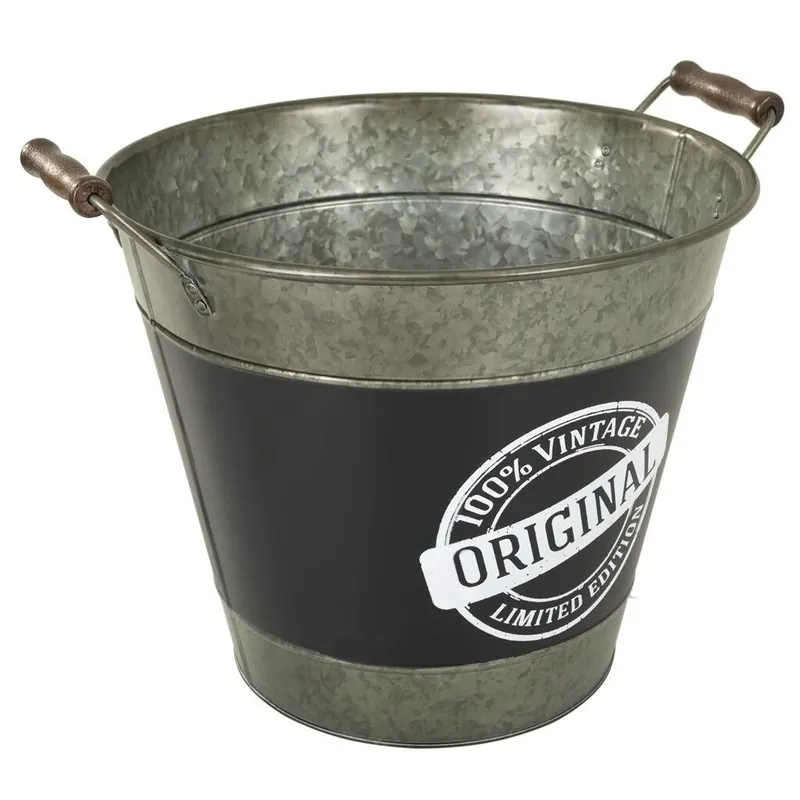 Cubo cubitera de metal - Cocina