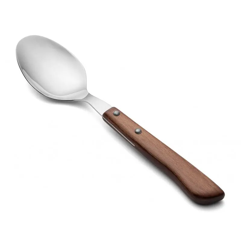 Cuchara Mesa con mango de madera comprimida Arcos - Cocina