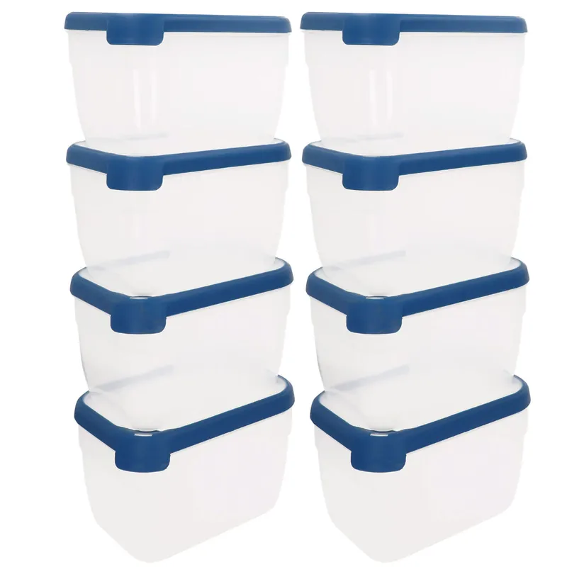 Curver Pack 8 recipientes herméticos (2,4L) - Cocina