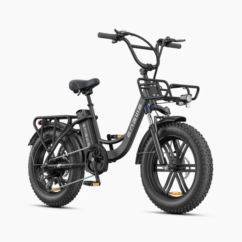 E-bike ENGWE L20 Boost - Motor 250W Batería 48V13AH Neumáticos De 20 Pulgadas Frenos Mecánicos De Disco - Negro