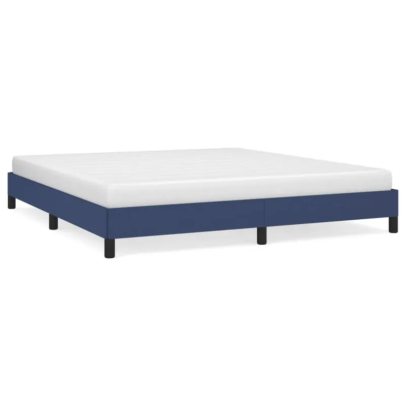 Estructura de cama gris claro tela 180x200 cm - Descanso