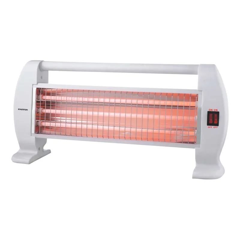 Estufa de cuarzo Infiniton HQP-120 1200W 3 niveles de potencia blanco