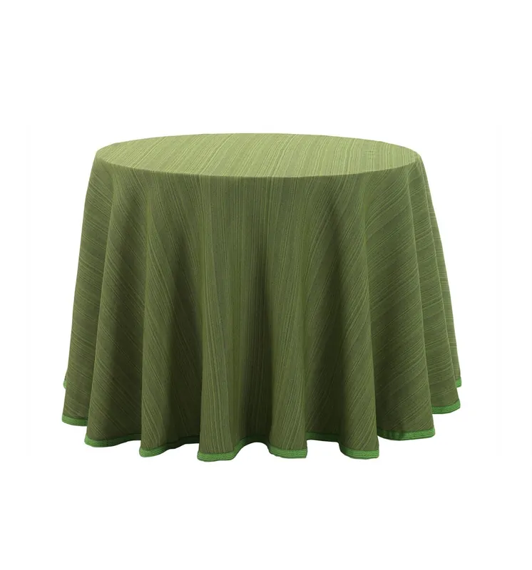Falda para Mesa Camilla Riby 60x110cm Verde Donegal Collections - Textil
