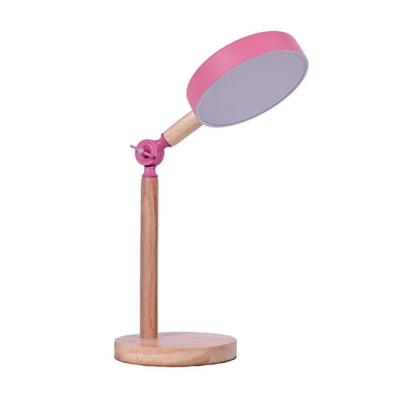 Flexo Luppa Bel Air inclinación regulable luz LED rosa/natural Ø15x48,5 cm - Decoración