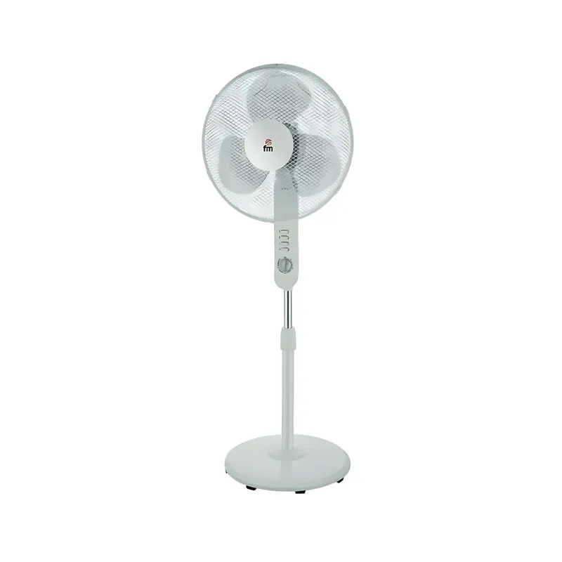 Ventilador de pie P420 40W 3 aspas altura ajustable blanco Ø40 cm - Electrodomésticos