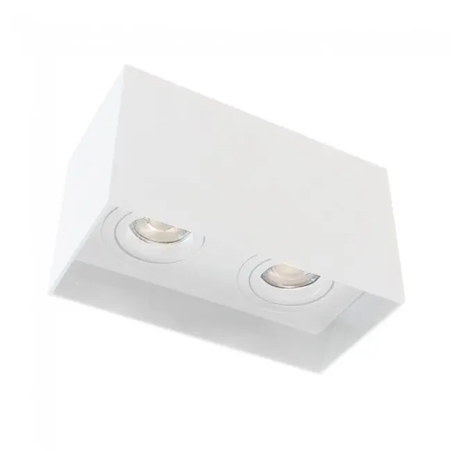 Foco de superficie Classic Blanco 2 luces marca Wonderlamp - Decoración