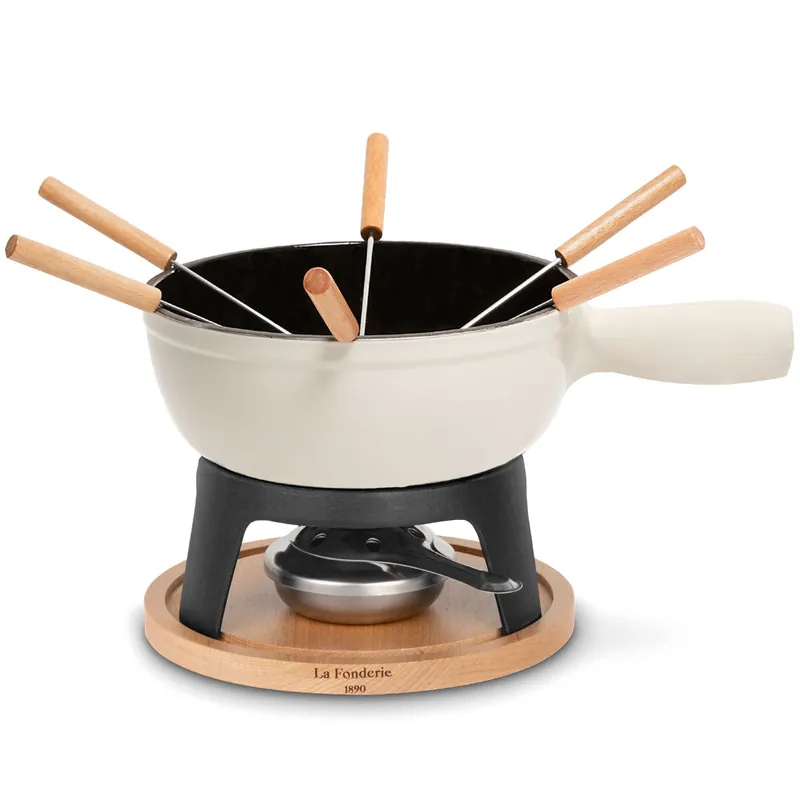 Fondue de Hierro Fundido Mont Blanc La Fonderie 1890 - Electrodomésticos