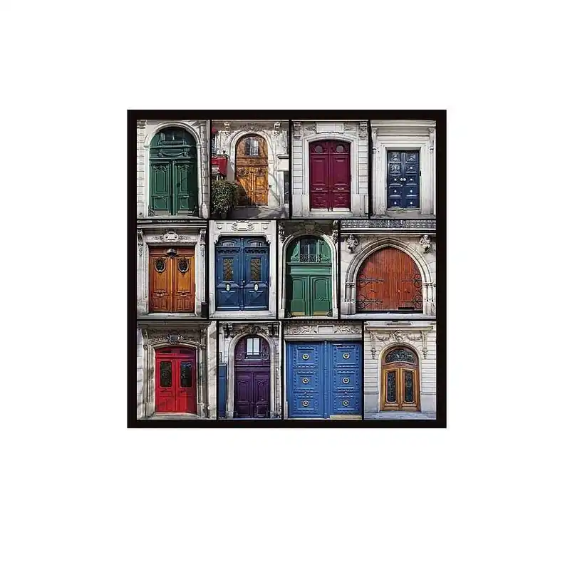 fotografia impresa cristal color multicolor serie portales 100cm - Decoración