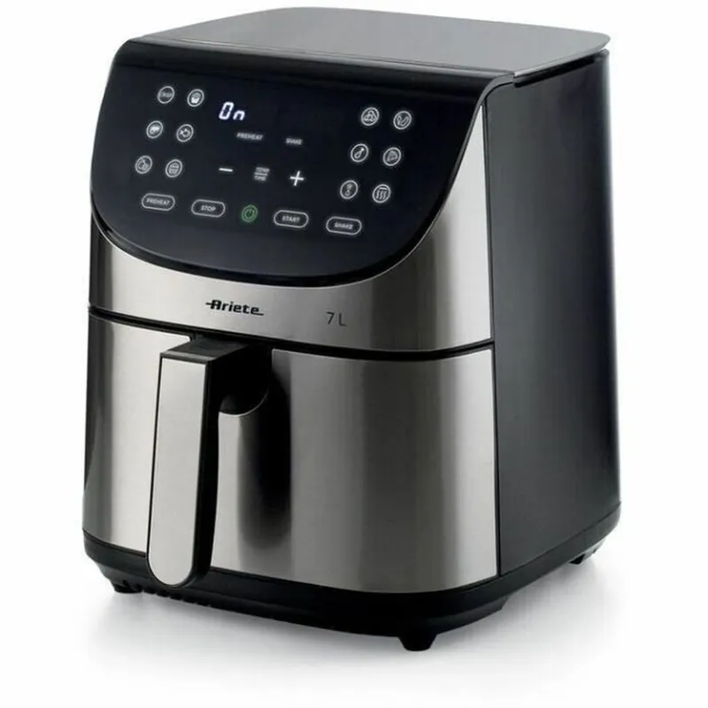 Freidora sin Aceite Ariete 00C462800AR0 Negro Acero 1800 W 7 L - Electrodomésticos