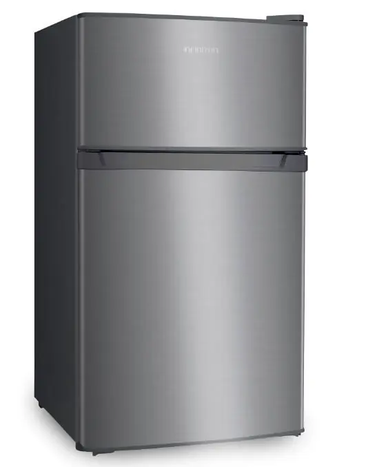 Frigorifico Dos Puertas Infiniton FG-85D8XEG, 85 l, 85 cm, E, Ciclico, Inox