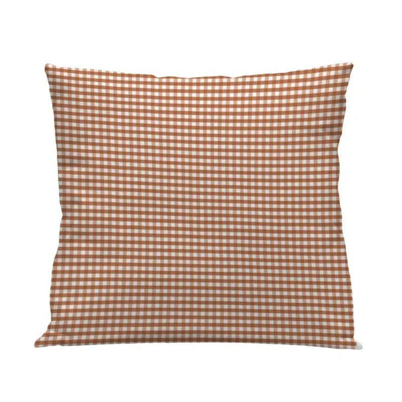Funda cojín Vichy Vichy - Marrón - 50X50