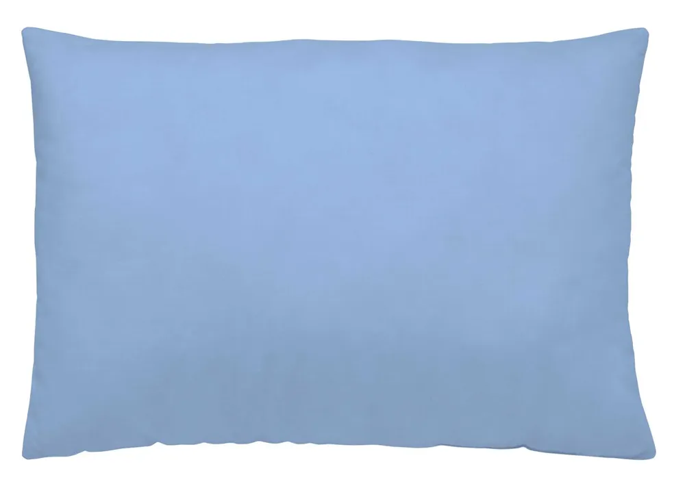FUNDA DE ALMOHADA AZUL CLARO 45x90 CM - Textil