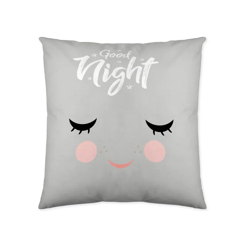 FUNDA DE COJIN VACIO CORAZONES 50x50 CM CON IMPRESIÓN POR AMBAS CARAS - Textil