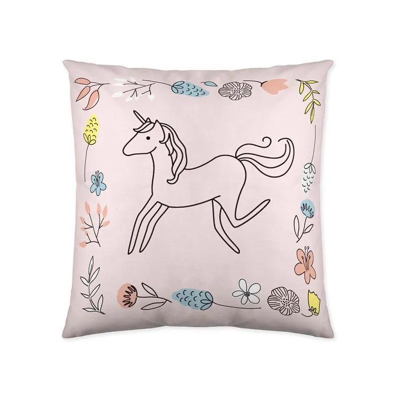 FUNDA DE COJIN VACIO DINKY 50x50 CM CON IMPRESIÓN POR AMBAS CARAS - Textil