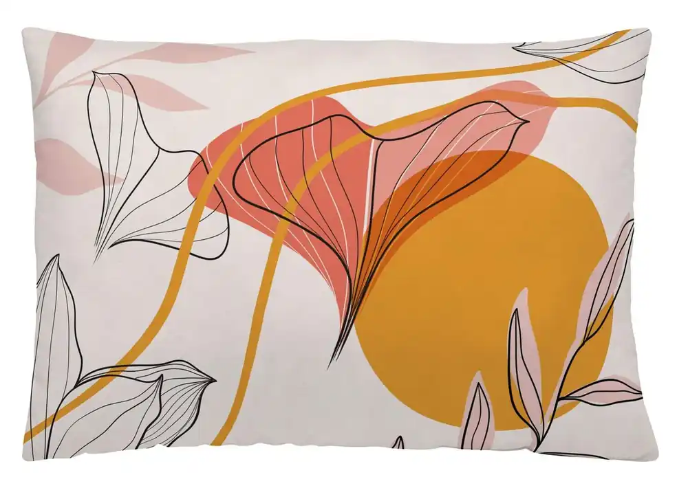 FUNDA DE COJIN VACIO NAIDA 50x30 CM CON IMPRESIÓN POR AMBAS CARAS - Textil