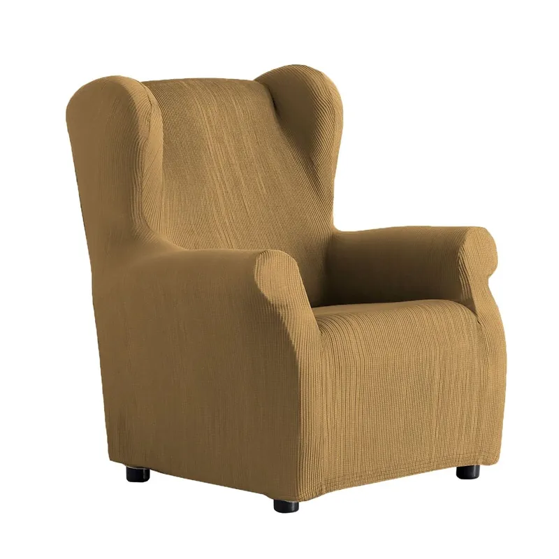 Funda de Sillón Orejero Elástica Java Visón Donegal Collections - Textil