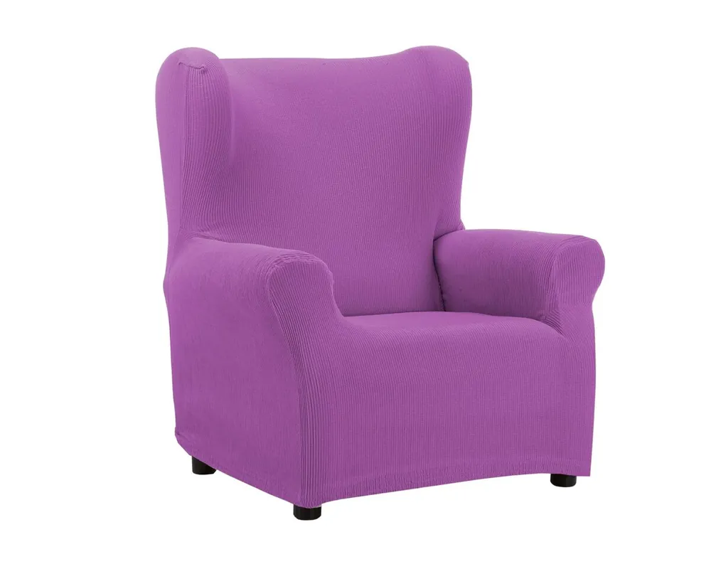 Funda de Sillón Orejero Elástica Java Fucsia Donegal Collections - Textil
