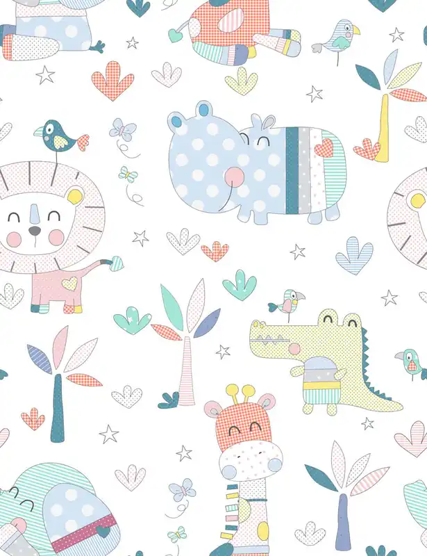 FUNDA NÓRDICA REVERSIBLE CUNA/MAXICUNA CLK JUNGLA CUNA 60 CM - Bebé