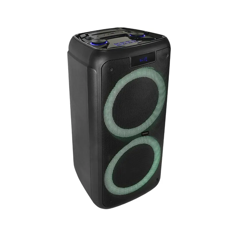 Altavoz portátil Infiniton Party EQ20 180W con luz LED bluetooth negro 66 cm - Electrónica