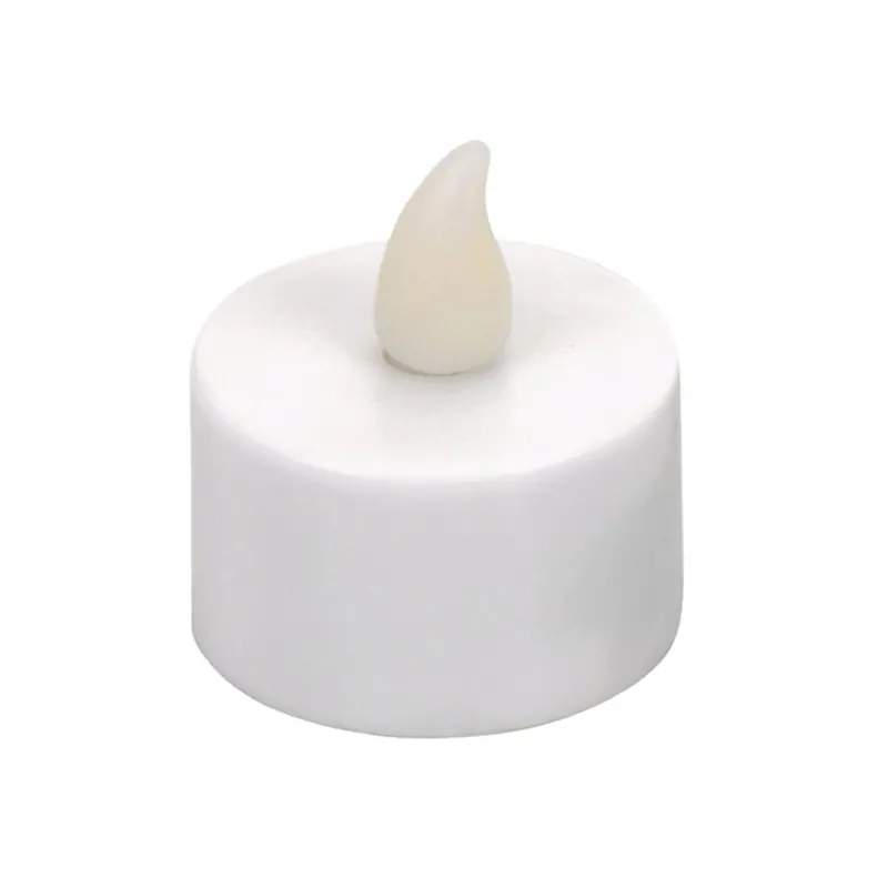 Well Home Juego de 3 Velas LED con superfice rústica y temporizador en color Marfil - Decoración