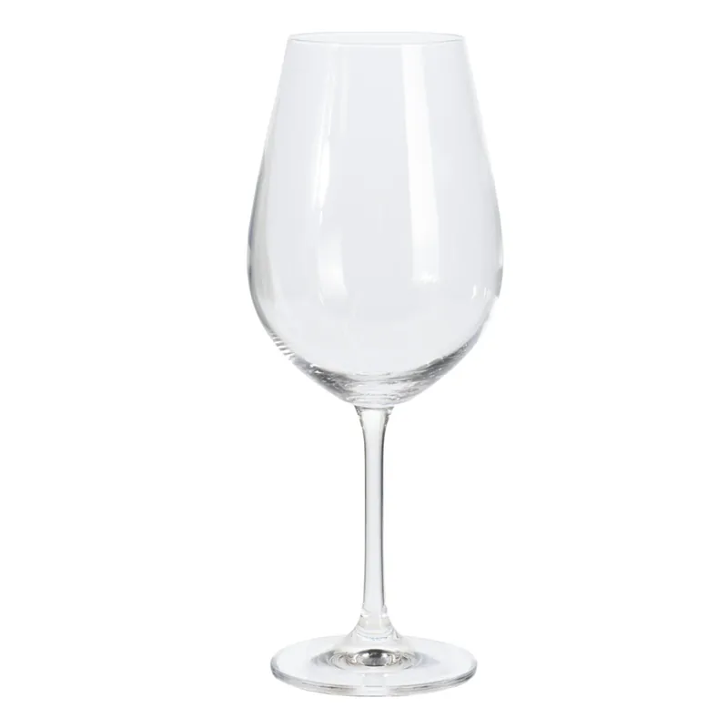 Juego de 4 Copas de Vino Blanco con Diseño de Rayas en Relieve 520ml - Cocina
