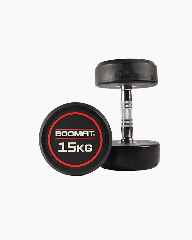 Mancuernas Redondas 15Kg (Pareja) - BOOMFIT