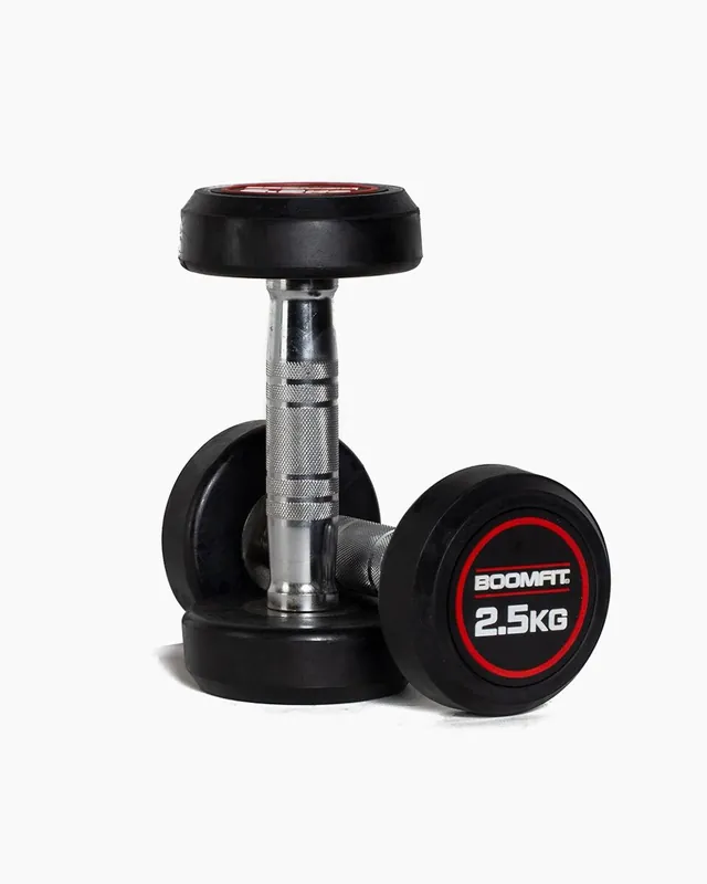 Mancuernas Redondas 2,5Kg (Pareja) - BOOMFIT