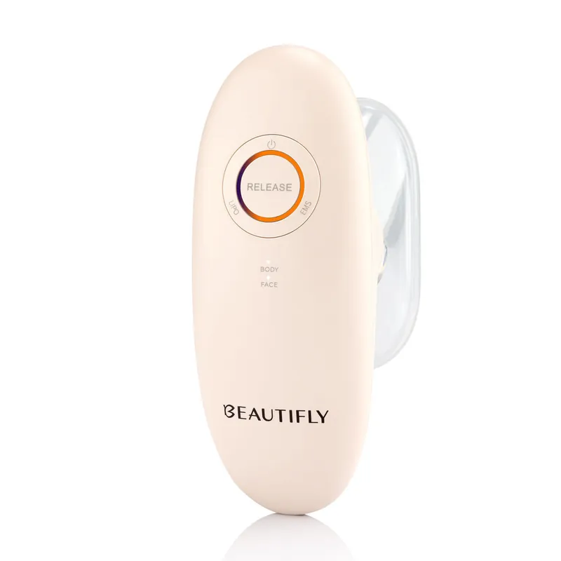 Beautifly Masajeador Corporal y Facial Succión EMS Luz Roja Lipomassage Slim Body Inalámbrico Reafirmante Antiedad - Electrodomésticos