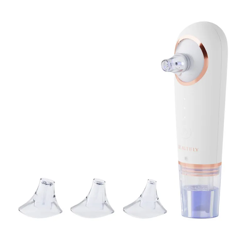 Beautifly Masajeador Facial Hidratación y Limpieza Hydrapeel Pro Microdermoabrasión Luz Azul Recargable - Electrodomésticos