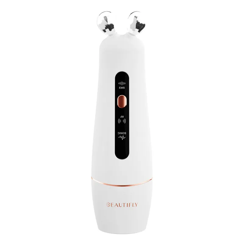 Beautifly Masajeador Facial Rejuvenecedor Booster Pro con Radiofrecuencia, EMS y Limpieza Ultrasónica - Electrodomésticos