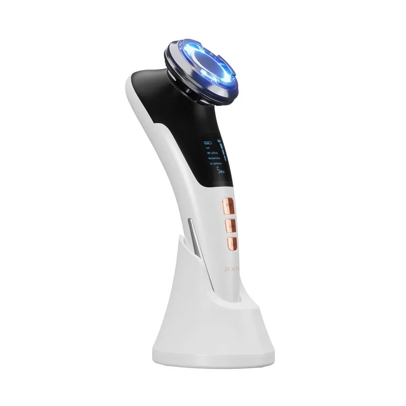 Beautifly Masajeador Facial Rejuvenecedor EMS Crioterapia Fototerapia Glossy Pro Blanco Recargable - Electrodomésticos