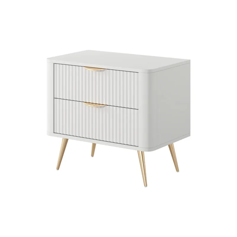 Mesilla de noche LANTE 63x38x55 Blanco - Muebles