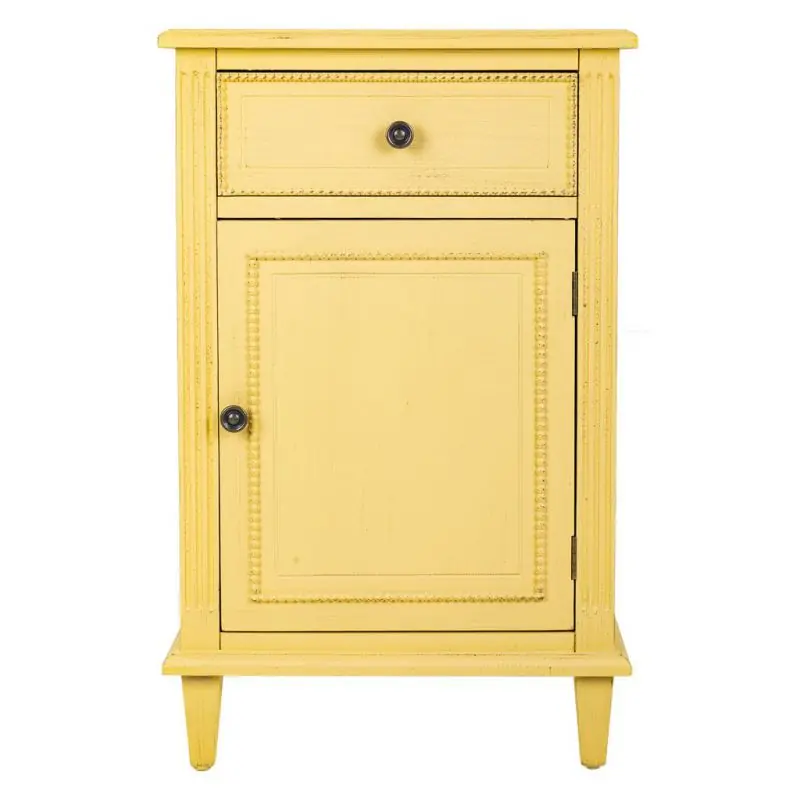 Mesita de madera beige 45x36x72 - Muebles