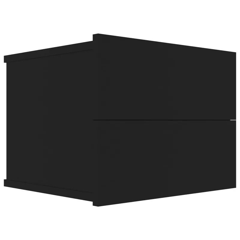 vidaXL Mesita de noche madera contrachapada roble ahumado 40x30x30 cm - Muebles