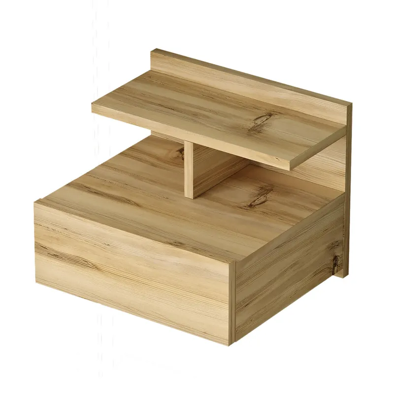 Mesita De Noche LUVIO NS40 1D 40x36x32 Natural - Muebles