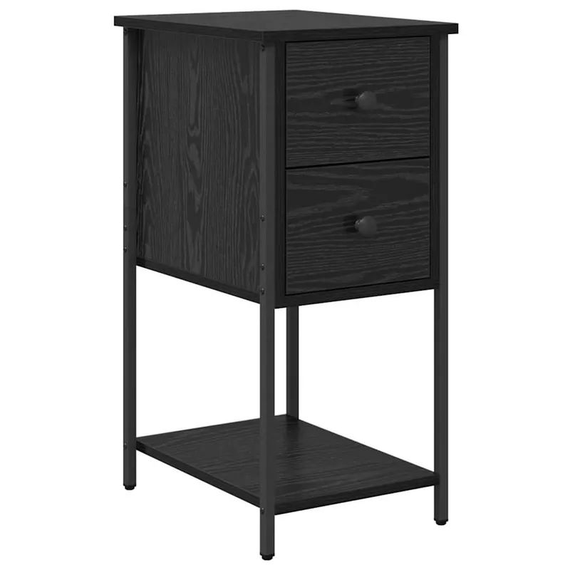 Mesita De Noche - Mesilla De Noche con cajón Madera vieja 32 x 42 x 70 cm
