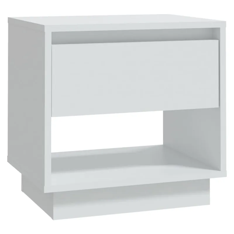 Mesita De Noche Mesilla De Noche - madera contrachapada roble Sonoma 45x34x44 cm
