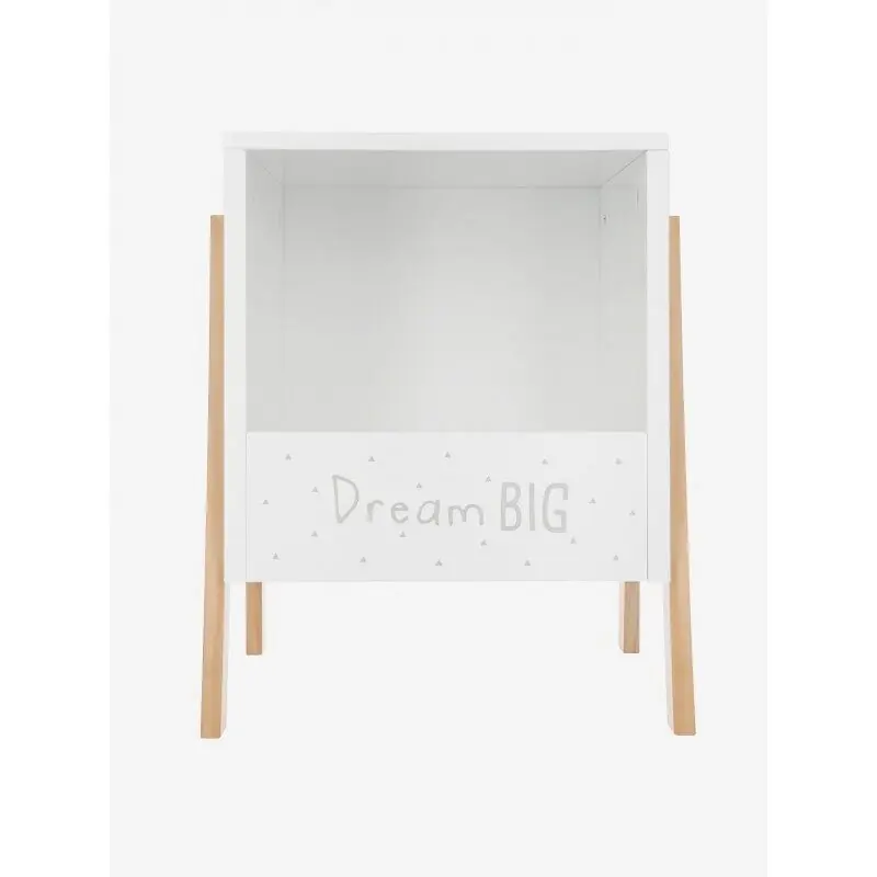 Mesita de noche MDF blanco 40x33øcm - Bebé