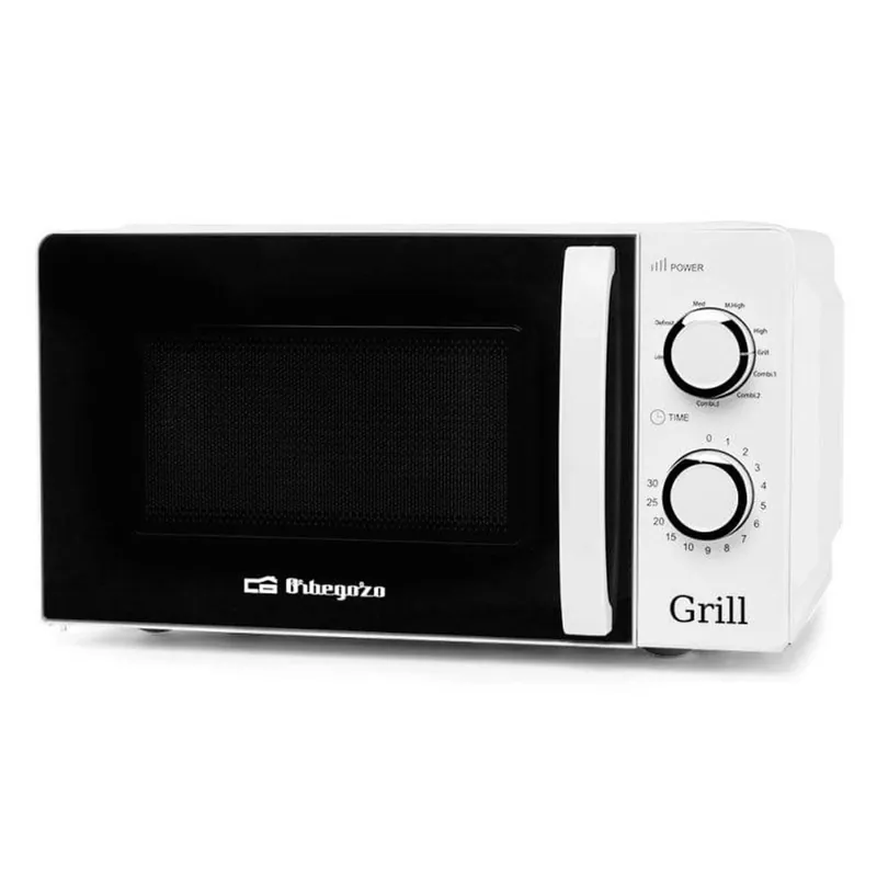 Microondas Orbegozo MIG 2130 700W 20L con grill blanco - Electrodomésticos