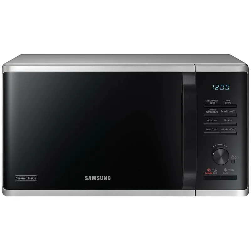 Microondas Samsung MG23K3515AS Negro 800 W 23 L - Electrodomésticos