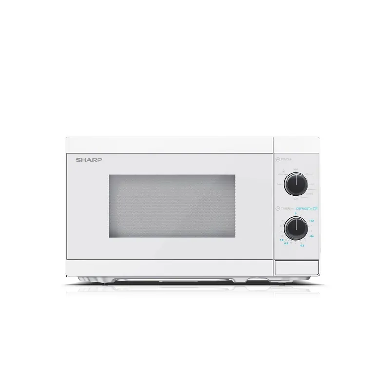 Microondas Sharp YCMG01EC Blanco Cristal 800 W 20 L - Electrodomésticos