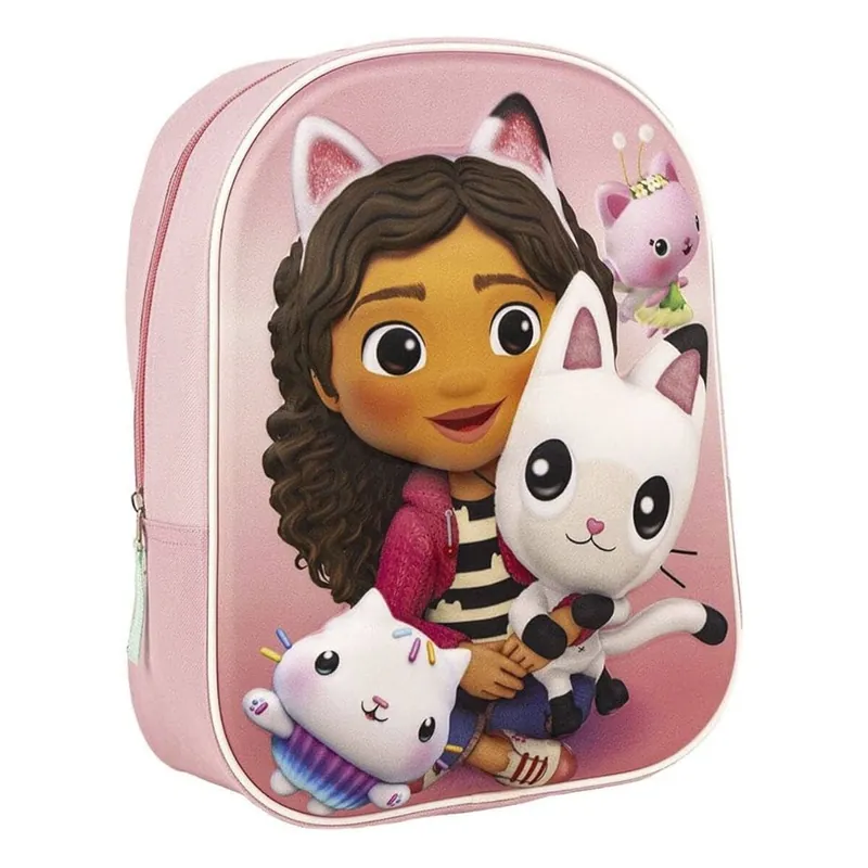 MOCHILA INFANTIL 3D GABBY'S DOLLHOUSE - Bebé