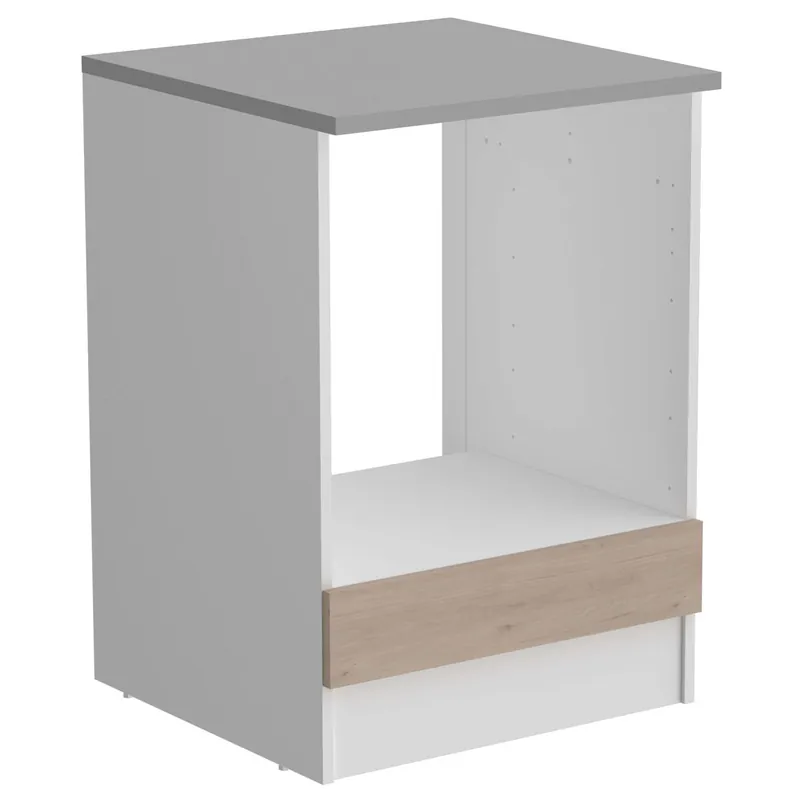 Módulo Cocina Eko Para Horno Robe Jackson y Blanco Mate 60 cm - Muebles